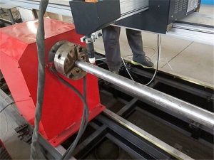 2017 جديد المحمولة نوع آلة قطع الأنابيب المعدنية البلازما ، cnc آلة قطع أنبوب معدني